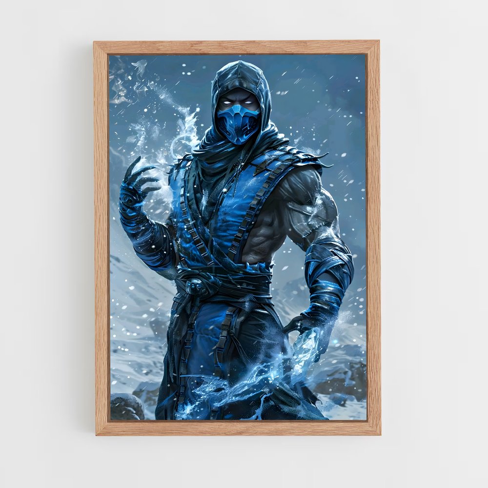 Poster Hiver Glacial – affiche Mortal kombat (vue 4)